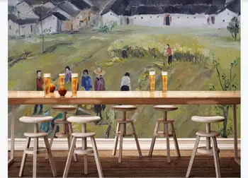 Modern Creative Photo Pastoral oil painting harvest mural Wallpaper Living roomTV background Wall Paper Papel De Parede
Modern Creative Photo Pastoral oil painting harvest mural Wallpaper Living roomTV background Wall Paper Papel De Parede