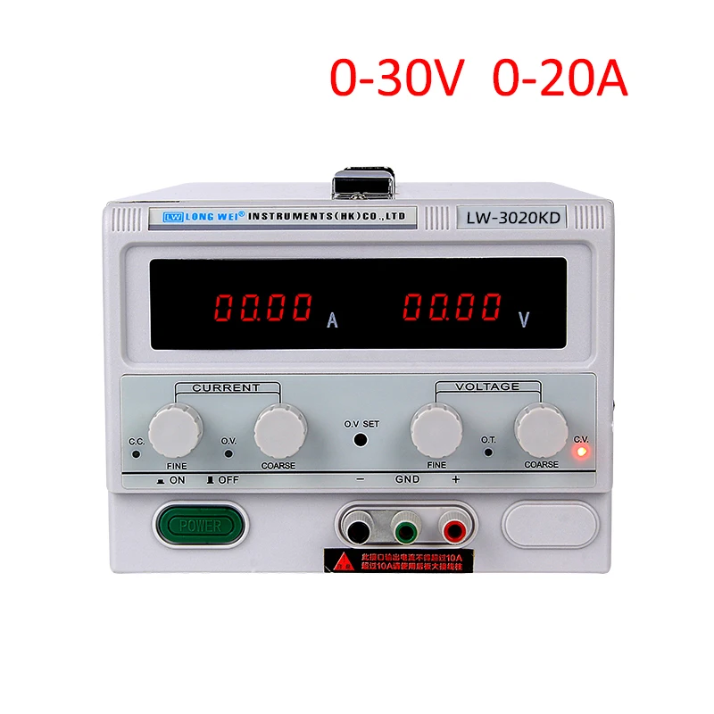 Dc power supply Dual LED display repair Rework Adjustable power supplies 0-30V 20A lab switch power-supply bench source digital
Dc power supply Dual LED display repair Rework Adjustable power supplies 0-30V 20A lab switch power-supply bench source digital