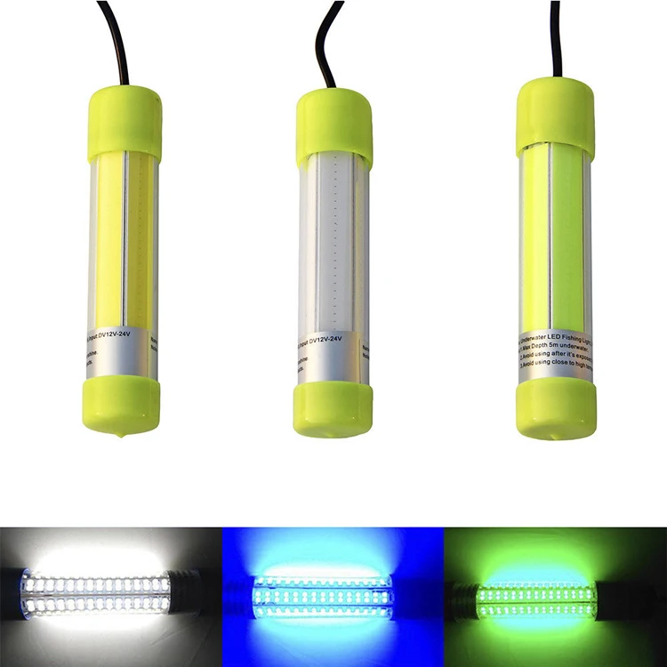 

Dimmable fishing lure LED fishing Bait light AC110-240V 12V 24V underwater fishing LED