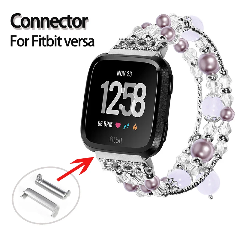Adapter Connector For For Fitbit versa band watch Stainless Steel Strap adaptor accessories with pin support wholesale
Adapter Connector For For Fitbit versa band watch Stainless Steel Strap adaptor accessories with pin support wholesale