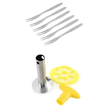 Stainless Steel Pineapple Corer Slicer Tool for Home and Kitchen, with Sharp Blade, 3 in 1 Pineapple Peeler
Stainless Steel Pineapple Corer Slicer Tool for Home and Kitchen, with Sharp Blade, 3 in 1 Pineapple Peeler
