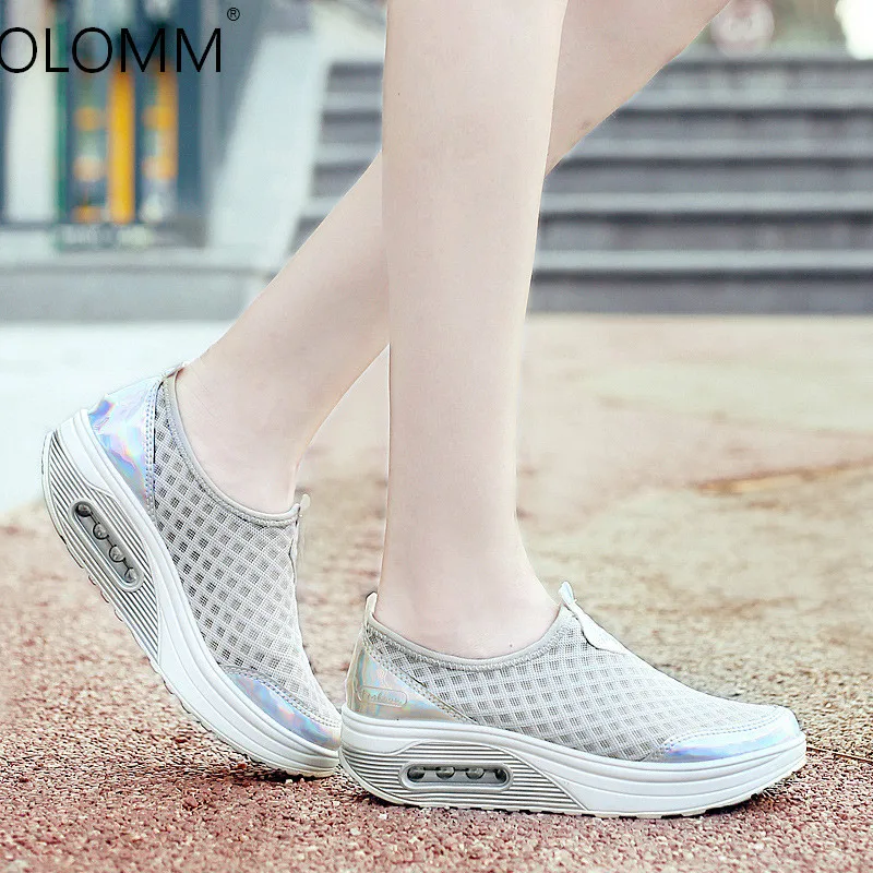 2019 New Air Cushion Mesh Casual Sports Platform Womens Shoes Sneakers Zapatos De Mujer Platform Sneakers Designer Shoes 
2019 New Air Cushion Mesh Casual Sports Platform Womens Shoes Sneakers Zapatos De Mujer Platform Sneakers Designer Shoes