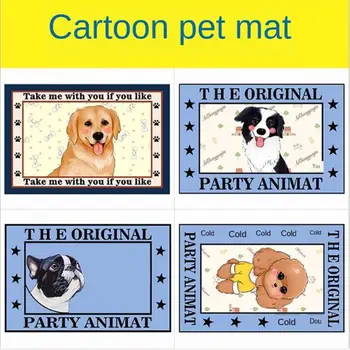 Pet Bed Breathable Cat Dog Mat Washable Reusable Cotton Cushion Plush Cartoon Four Seasons Square Non-slip Pet Dog Mat
Pet Bed Breathable Cat Dog Mat Washable Reusable Cotton Cushion Plush Cartoon Four Seasons Square Non-slip Pet Dog Mat