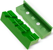 4.5 Inch Magnetic Vise Soft Jaws / Vice Jaw Pads Multi-Groove Design, Durable TPU Rubber Covers for 4&5&6 inch Vices and Blocks
4.5 Inch Magnetic Vise Soft Jaws / Vice Jaw Pads Multi-Groove Design, Durable TPU Rubber Covers for 4&5&6 inch Vices and Blocks