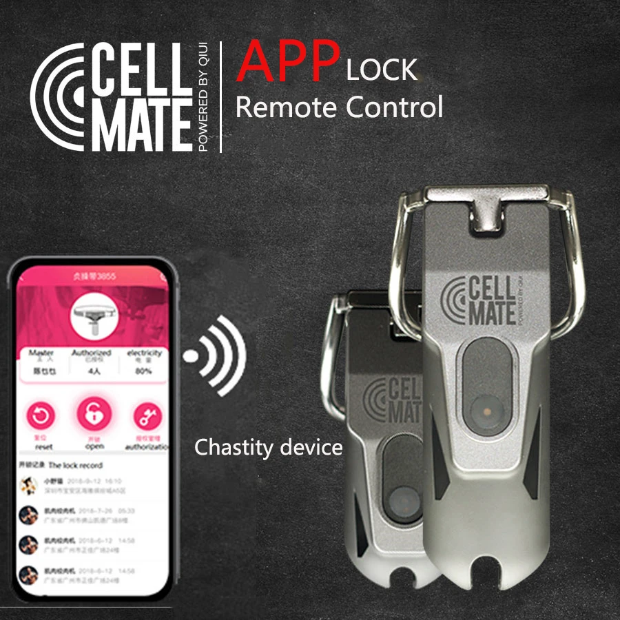 Cellmate remote control chastity belt