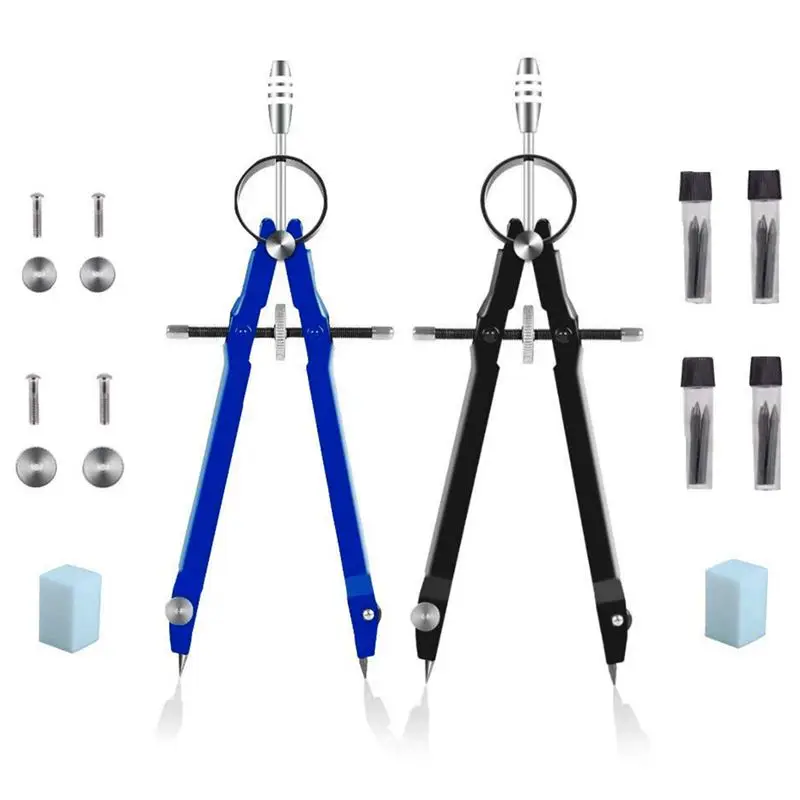 Professional Compass with Lock, Compass for Geometry, 6inch Spring Bow Compass, Precision Compass Math, Drafting Compass, Compas
Professional Compass with Lock, Compass for Geometry, 6inch Spring Bow Compass, Precision Compass Math, Drafting Compass, Compas
