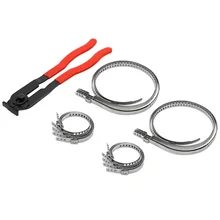 1pcs CV Boot Clamp Pliers & 20pcs CV Boot Clamps Clamps Pliers Tool Crimp-Ear Type Extension Tool Kit Hose Axle Plier CV Clamp
1pcs CV Boot Clamp Pliers & 20pcs CV Boot Clamps Clamps Pliers Tool Crimp-Ear Type Extension Tool Kit Hose Axle Plier CV Clamp