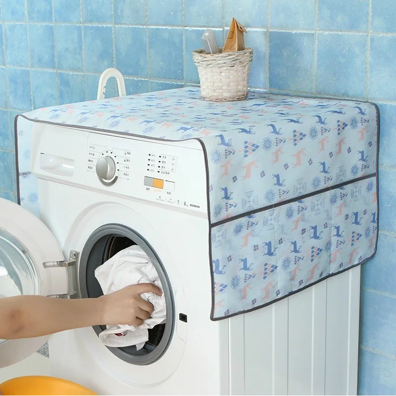 Flower Deer Printing Washing Machine Cover Refrigerator Dust Cover Storage Bag Organizer Waterproof Protector Cleaning Organizer
Flower Deer Printing Washing Machine Cover Refrigerator Dust Cover Storage Bag Organizer Waterproof Protector Cleaning Organizer