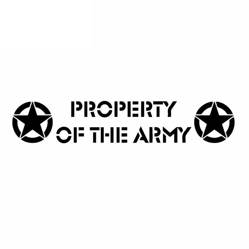 Hot Car Sticker PROPERTY OF THE ARMY Accessories Vinyl Car Styling Cover Scratches Waterproof Motorcycl PVC 18CM*3CM 
Hot Car Sticker PROPERTY OF THE ARMY Accessories Vinyl Car Styling Cover Scratches Waterproof Motorcycl PVC 18CM*3CM