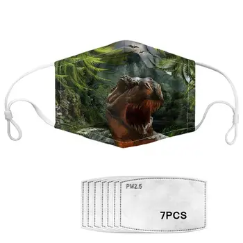Dust-proof Kid's Dinosaur Mask PM2.5 7PCS Filters Cute Dino Winter Health Prevent Infection Nature Kids Masks Dropshipping Free
Dust-proof Kid's Dinosaur Mask PM2.5 7PCS Filters Cute Dino Winter Health Prevent Infection Nature Kids Masks Dropshipping Free