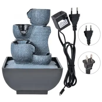 Unique Shape Desktop Fountain Home Tabletop Decoration Resin Water Fountain Landscape Ornament with Light
Unique Shape Desktop Fountain Home Tabletop Decoration Resin Water Fountain Landscape Ornament with Light