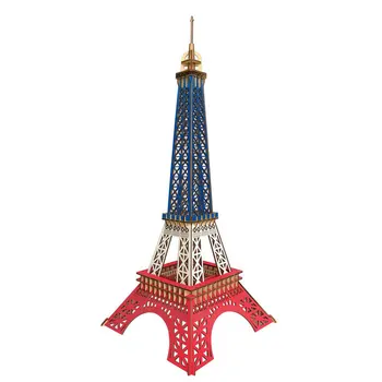 3D Wooden La Tour Eiffel Jigsaw Woodcraft Kit DIY Construction Puzzle Toys for Children Wood craft Kids Kit Toy Model
3D Wooden La Tour Eiffel Jigsaw Woodcraft Kit DIY Construction Puzzle Toys for Children Wood craft Kids Kit Toy Model