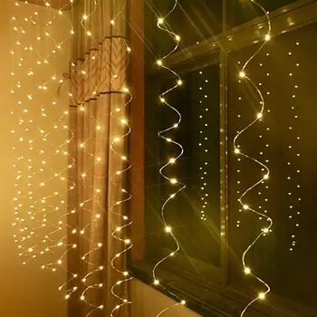 3X2M LED Curtain String Light USB Remote Control Copper Wire String Light 8 Modes For Party Wedding Curtain Lamp Decoration
3X2M LED Curtain String Light USB Remote Control Copper Wire String Light 8 Modes For Party Wedding Curtain Lamp Decoration