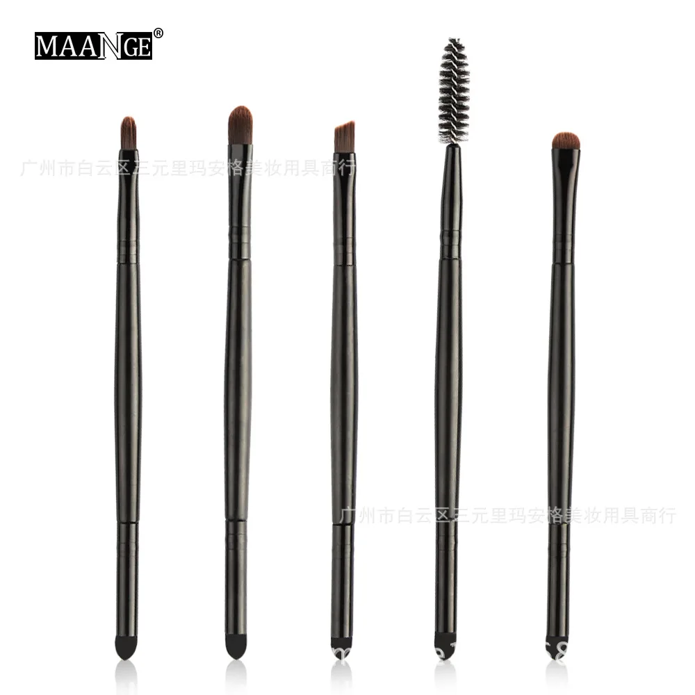 Factory direct sale MAANGE 5 double head eye shadow brush set up makeup tool fast sell Amazon explosion
Factory direct sale MAANGE 5 double head eye shadow brush set up makeup tool fast sell Amazon explosion