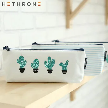 Hethrone Handmade fabric Pencil bag for school stationery bag cute Plant printing Gel pen Pencil pouch case Writing supplies
Hethrone Handmade fabric Pencil bag for school stationery bag cute Plant printing Gel pen Pencil pouch case Writing supplies