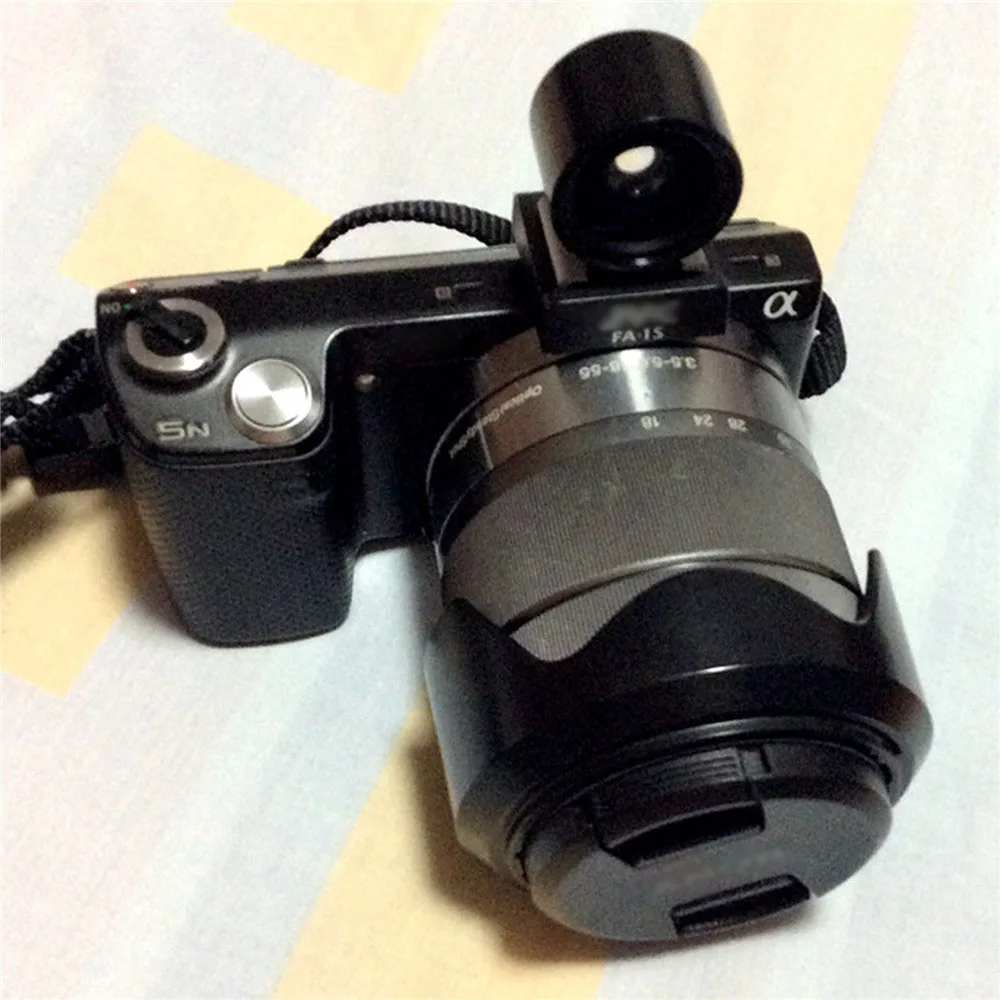 21MM (135) External Optical View Finder for SONY NEX-F3 C3 5T 5R 5N 5C Camera Accessories Professional Optical Viewfinder
21MM (135) External Optical View Finder for SONY NEX-F3 C3 5T 5R 5N 5C Camera Accessories Professional Optical Viewfinder