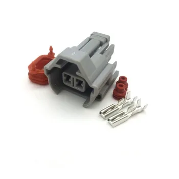100pcs/lot 2 Pin/Way Top Slot Female Fuel Injector Connector Plug KIT NEW EFI Case For Subaru 173090-2
100pcs/lot 2 Pin/Way Top Slot Female Fuel Injector Connector Plug KIT NEW EFI Case For Subaru 173090-2