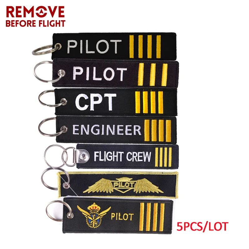 5PCS/LOT Remove Before Flight Pilot Key Chain Tag Embroidery Co-Pilot Engineer Flight Crew Keychains for Aviation Gift Key Ring
5PCS/LOT Remove Before Flight Pilot Key Chain Tag Embroidery Co-Pilot Engineer Flight Crew Keychains for Aviation Gift Key Ring