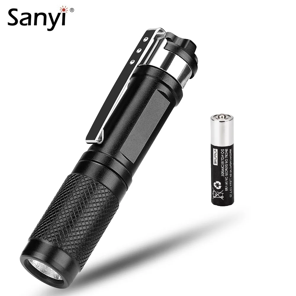 Ultra Bright XPE LED Tactical Flashlight 1 Mode Waterproof Torch Bicycle Light Pocket Clip Lantern Outdoor Camping Lighting AAA
Ultra Bright XPE LED Tactical Flashlight 1 Mode Waterproof Torch Bicycle Light Pocket Clip Lantern Outdoor Camping Lighting AAA