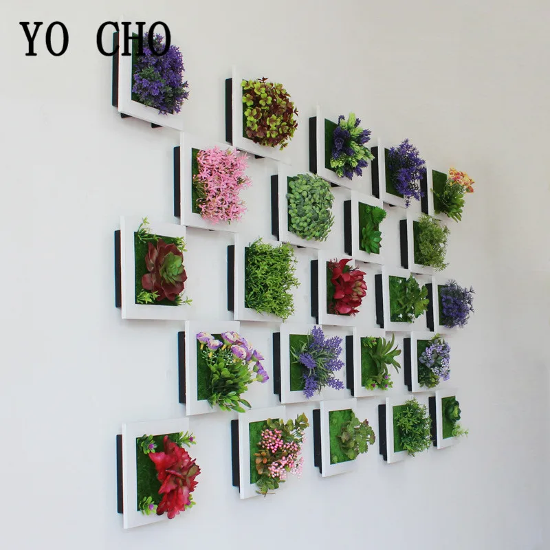 YO CHO Simulation 3D Plant Country Style Wall Sticker Hanging Artificial Plastic Flower Picture Frame Store New Year Decor Plant
YO CHO Simulation 3D Plant Country Style Wall Sticker Hanging Artificial Plastic Flower Picture Frame Store New Year Decor Plant