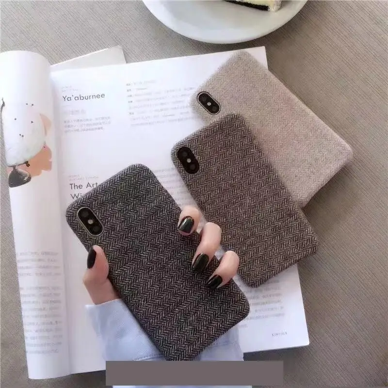Simple Business Couple's Burlap Phone Cover Case For Iphone X 11 pro Xs Max Xr 10 8 7 Plus se 4.7 Luxury Soft Coque Fundas
Simple Business Couple's Burlap Phone Cover Case For Iphone X 11 pro Xs Max Xr 10 8 7 Plus se 4.7 Luxury Soft Coque Fundas