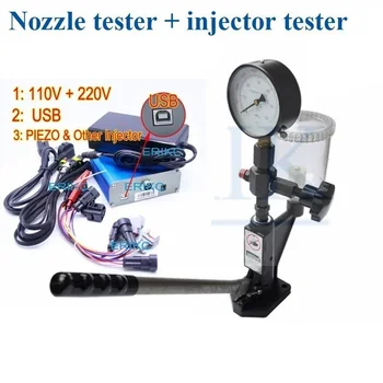 ERIKC Protable CRI800 Injector Tester Tool S60H Fuel Injector Nozzle Tester Validator Electromagnetic Piezo Common Rail
ERIKC Protable CRI800 Injector Tester Tool S60H Fuel Injector Nozzle Tester Validator Electromagnetic Piezo Common Rail