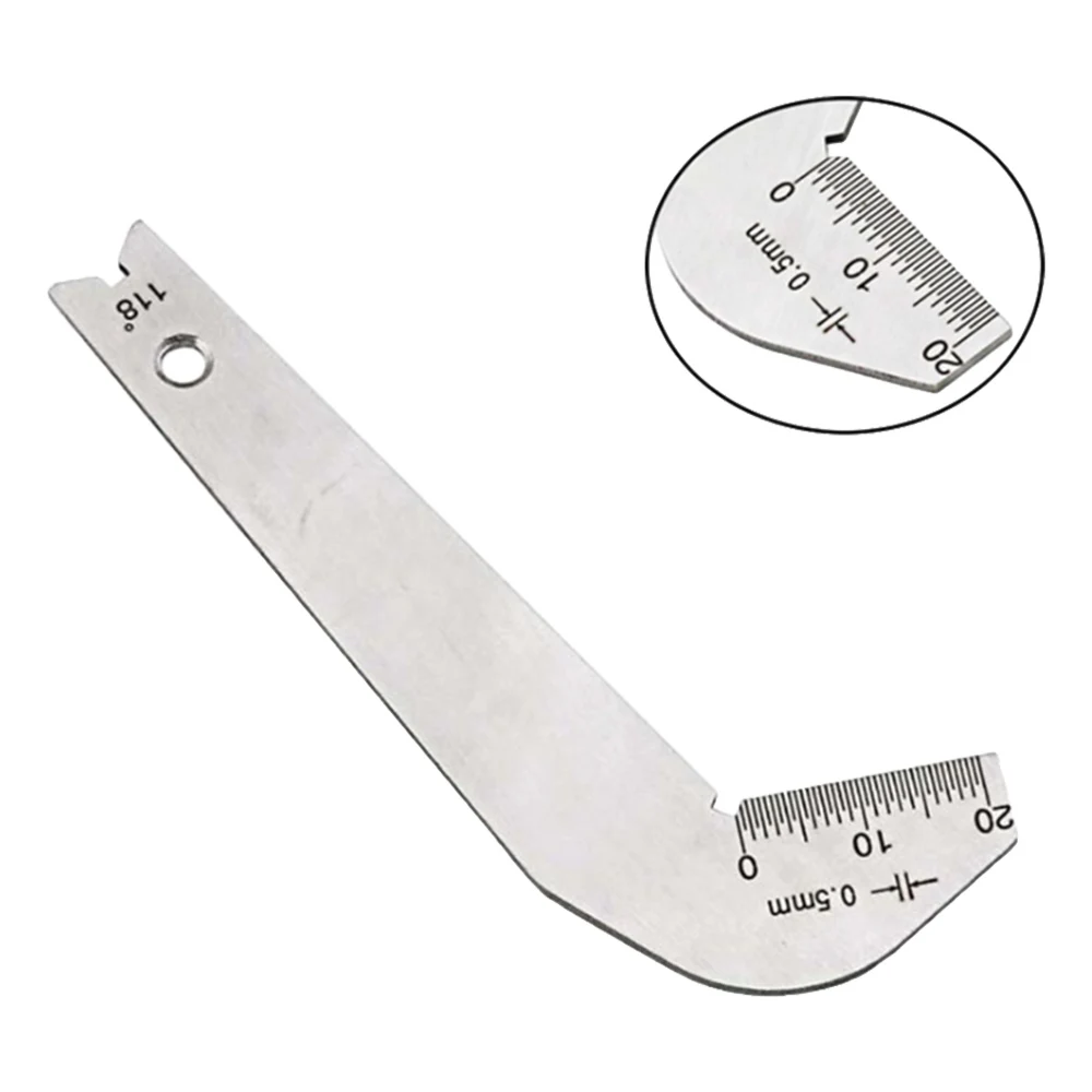 Drill Angle Gauge Grinding Drill Bits Diameter Center Gauge Sharping Tools Bit Pattern Drill Template Drill Bit Gauge
Drill Angle Gauge Grinding Drill Bits Diameter Center Gauge Sharping Tools Bit Pattern Drill Template Drill Bit Gauge