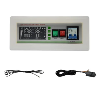 XM-18SD Automatic Egg Incubator Controller Digital LED Temperature Controller Temperature Humidity Sensors Egg Hatcher Controlle
XM-18SD Automatic Egg Incubator Controller Digital LED Temperature Controller Temperature Humidity Sensors Egg Hatcher Controlle