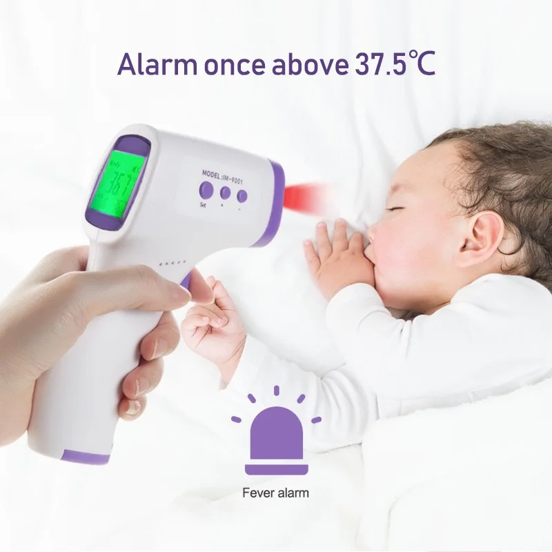 Digital Infrared Thermometer Laser Handheld IR non-contact Temperature Gun LCD Display forehead Thermometer sensor
Digital Infrared Thermometer Laser Handheld IR non-contact Temperature Gun LCD Display forehead Thermometer sensor