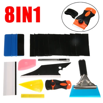Durable 8 in 1 Car Window Tints Tools For Car Squeegees Vinyl Film Wrap Tools Kits Auto Car Accessories Hand Tool
Durable 8 in 1 Car Window Tints Tools For Car Squeegees Vinyl Film Wrap Tools Kits Auto Car Accessories Hand Tool