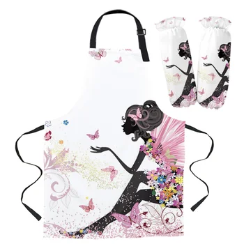 Cartoon Butterfly Girl Apron Oversleeve Oven Gloves Pads Cooking Baking Kitchen Aprons for Women Kids
Cartoon Butterfly Girl Apron Oversleeve Oven Gloves Pads Cooking Baking Kitchen Aprons for Women Kids