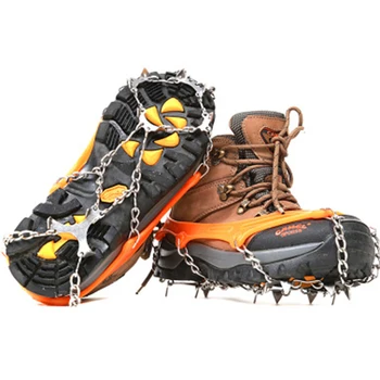 8 Teeth Crampons Manganese Steel Climbing Gear Snow Ice Anti-Skid Climbing Shoe Grippers Crampon Traction Device Mountaineering
8 Teeth Crampons Manganese Steel Climbing Gear Snow Ice Anti-Skid Climbing Shoe Grippers Crampon Traction Device Mountaineering