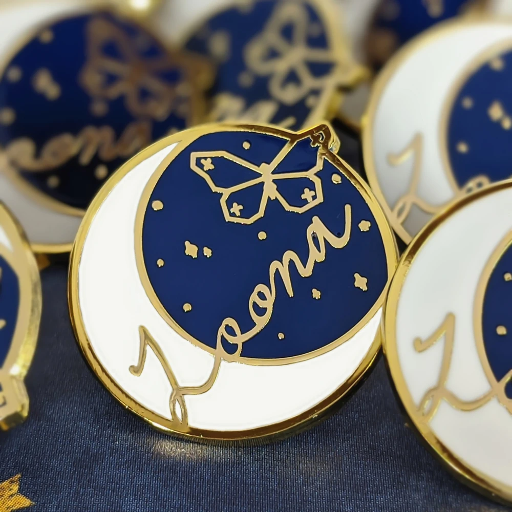 Exquisite Loona Hard Enamel Pin Beautiful Starry Sky Round Golden Brooch Cute Cartoon Animal Butterfly Medal Jewelry Unique Gift
Exquisite Loona Hard Enamel Pin Beautiful Starry Sky Round Golden Brooch Cute Cartoon Animal Butterfly Medal Jewelry Unique Gift