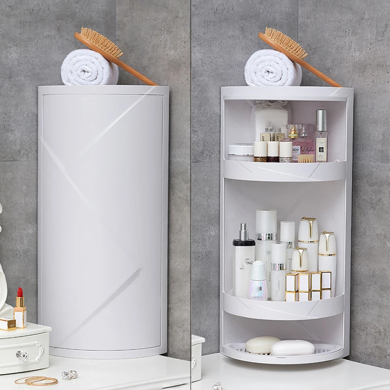Multi-Function Rotating Shelf Bathroom Kitchen Storage Rack Free Punching Suction Wall Large Storage Box Bathroom Organizer
Multi-Function Rotating Shelf Bathroom Kitchen Storage Rack Free Punching Suction Wall Large Storage Box Bathroom Organizer