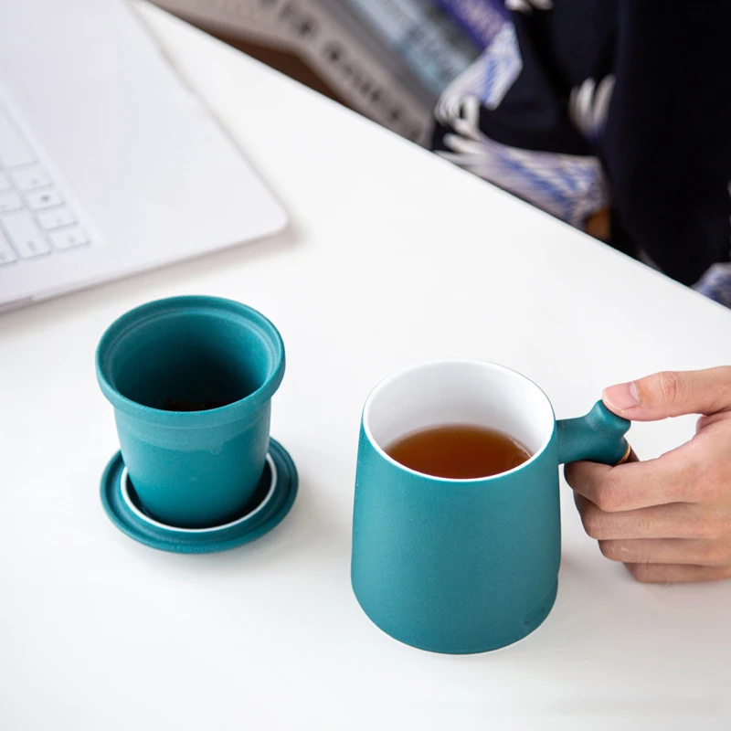New Design Mug High-end Simple Solid Color Ceramic Coffee Mug Wooden Handle 400ml Water Cup for Business Gift Modern Style Mugs
New Design Mug High-end Simple Solid Color Ceramic Coffee Mug Wooden Handle 400ml Water Cup for Business Gift Modern Style Mugs