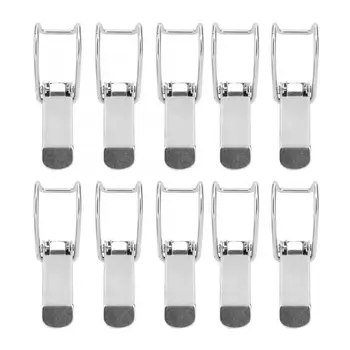 DK022 Metal Hasp Toggle Latch Suitcase Chest Lock Clasp Door Box Hasp Catch Furniture Hardware Accessories
DK022 Metal Hasp Toggle Latch Suitcase Chest Lock Clasp Door Box Hasp Catch Furniture Hardware Accessories