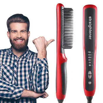 Men Beard Straightener Professional Beard Straightening Comb Hair Brush Electric Hot Comb Hair Straight Styler Hair Straightener 
Men Beard Straightener Professional Beard Straightening Comb Hair Brush Electric Hot Comb Hair Straight Styler Hair Straightener