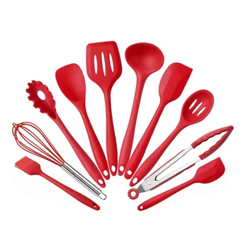 Silicone Cooking Utensils Set Non-stick Spatula Shovel Heat Resistant Silicone Cooking Tools Set Kitchen Baking Tools 10PCS
Silicone Cooking Utensils Set Non-stick Spatula Shovel Heat Resistant Silicone Cooking Tools Set Kitchen Baking Tools 10PCS