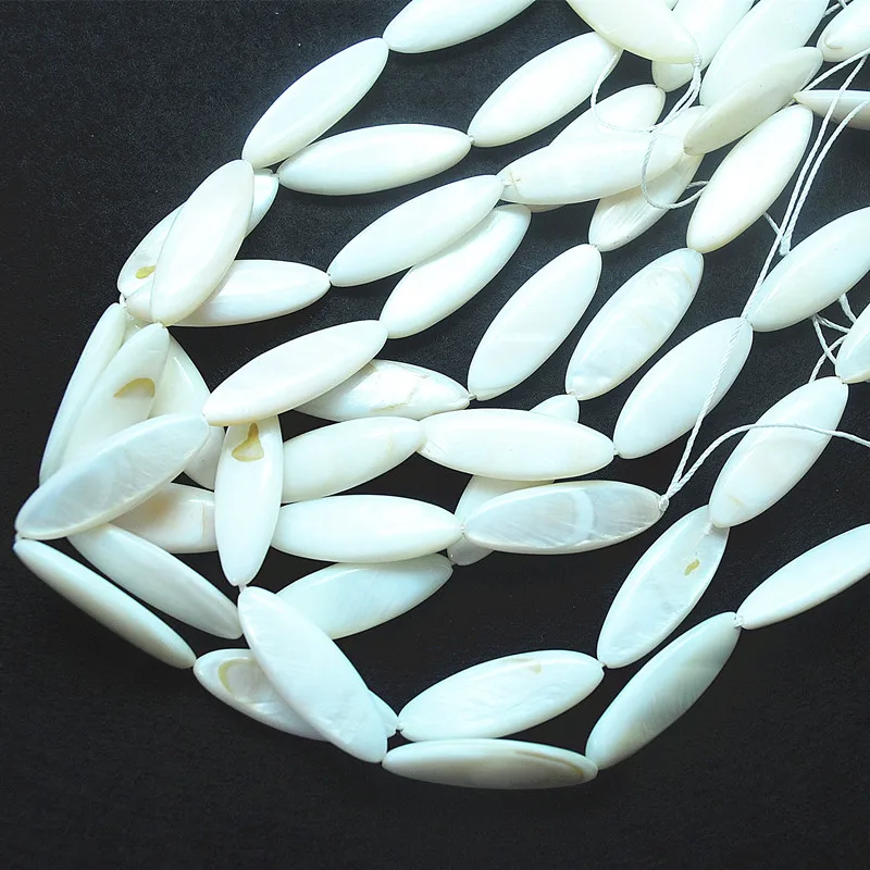13pcs nature shell beads white color mother of pearl freshwater shell oval shape size 10x30mm beads findings for women bracelets
13pcs nature shell beads white color mother of pearl freshwater shell oval shape size 10x30mm beads findings for women bracelets
