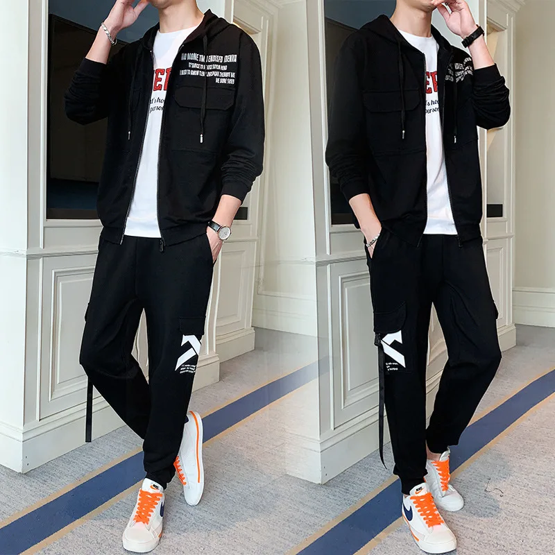 2020 Spring New Style Popular Brand Workwear Cardigan Coat Students Sports Casual Long-sleeve Sweater Set Men's 59295
2020 Spring New Style Popular Brand Workwear Cardigan Coat Students Sports Casual Long-sleeve Sweater Set Men's 59295
