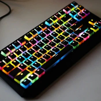 Keycaps 104Key For Mechanical Keyboard Powstro PBT Hat Double-Layer Milk Shape Light Transparent Corded Keyboard Keycap For RGB
Keycaps 104Key For Mechanical Keyboard Powstro PBT Hat Double-Layer Milk Shape Light Transparent Corded Keyboard Keycap For RGB