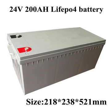 Rechargeabable 24V 200Ah LiFepo4 Lithium Battery Pack for Golf Trolley Camper Caravan Motorhome Solar Energy RV+20A Charger
Rechargeabable 24V 200Ah LiFepo4 Lithium Battery Pack for Golf Trolley Camper Caravan Motorhome Solar Energy RV+20A Charger
