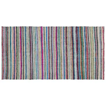 Handmade Multicolor Vintage English Striped Rug Area Rug 165x320 Cm-5'5''X10'6'' 
Handmade Multicolor Vintage English Striped Rug Area Rug 165x320 Cm-5'5''X10'6''