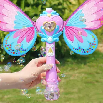 Automatic Bubbling Machine Magic Bubble Wand Light Music Bubble Maker Pink
Automatic Bubbling Machine Magic Bubble Wand Light Music Bubble Maker Pink