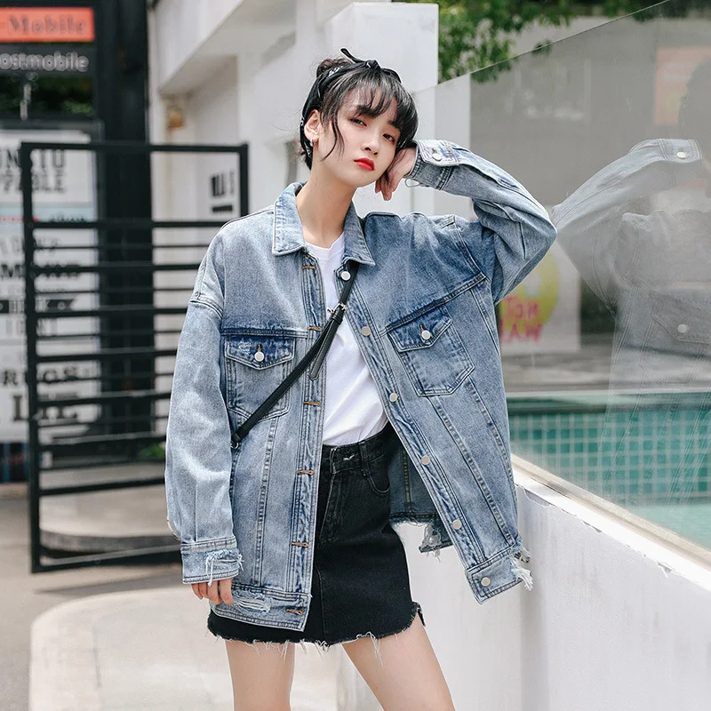 2019 Autumn And Winter New Style Jacket Japanese-style Style Flash Tattered with Holes Long Sleeve Jacket Can Be Connected Bouti
2019 Autumn And Winter New Style Jacket Japanese-style Style Flash Tattered with Holes Long Sleeve Jacket Can Be Connected Bouti