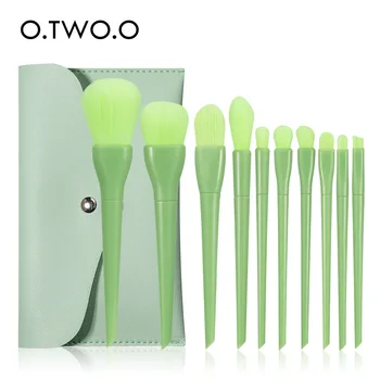 O.TWO.O 10 Pcs Makeup Brushes Set Cosmetics Eye Shadow Face Blush 4 Color Foundation Presses Powder Eyebrow Brushes Makeup Tools
O.TWO.O 10 Pcs Makeup Brushes Set Cosmetics Eye Shadow Face Blush 4 Color Foundation Presses Powder Eyebrow Brushes Makeup Tools