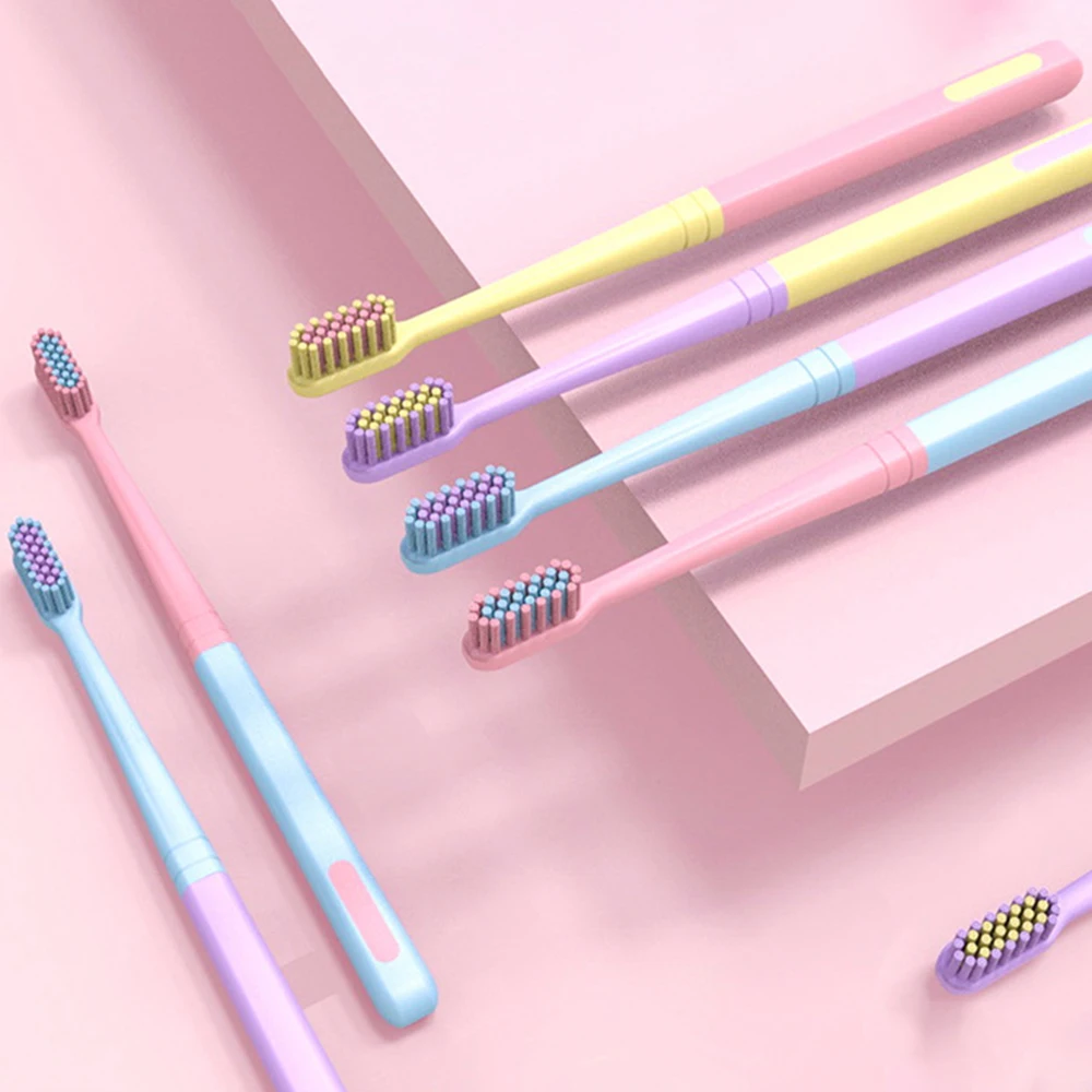 8 Pcs New Macaron Ice Cream Superfine Toothbrush Super Soft ToothbrushDeep Cleaning Brush With Holder For Oral Care Tools
8 Pcs New Macaron Ice Cream Superfine Toothbrush Super Soft ToothbrushDeep Cleaning Brush With Holder For Oral Care Tools