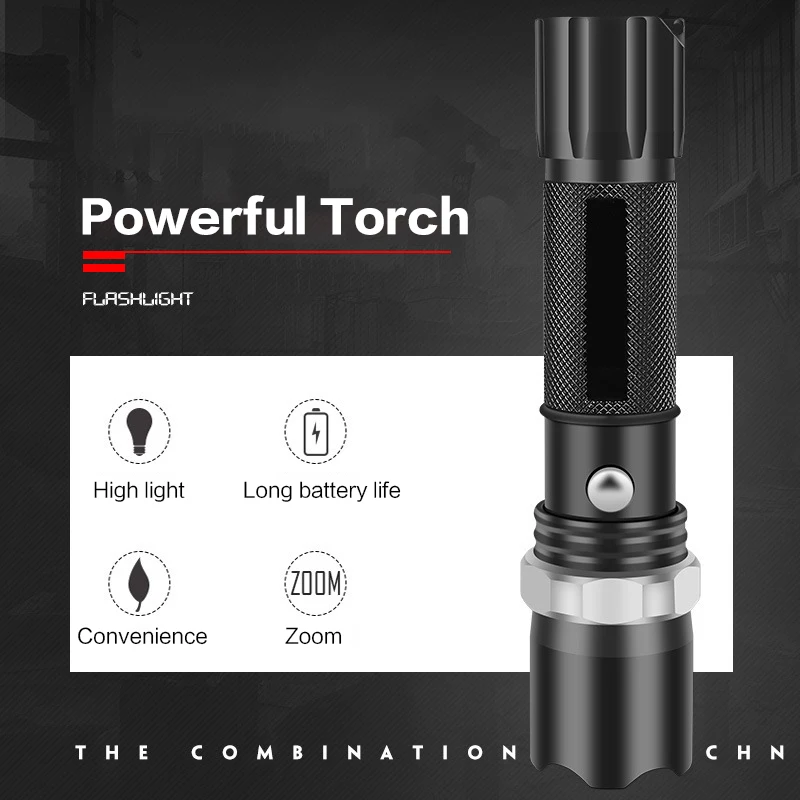 LED Portable Flashlight Super Bright Small Torch Can Change Focal Length 5W Upgrade Version T6 Waterproof Mini Flashlight
LED Portable Flashlight Super Bright Small Torch Can Change Focal Length 5W Upgrade Version T6 Waterproof Mini Flashlight