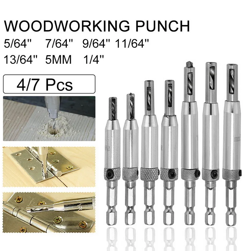 Core Drill Bit Set Hole Puncher Hinge Tapper for Doors Self Centering Hinge Drill Bit Woodworking Power Tools furadeira^
Core Drill Bit Set Hole Puncher Hinge Tapper for Doors Self Centering Hinge Drill Bit Woodworking Power Tools furadeira^