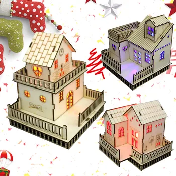 Festival Led Light Wooden House Christmas Desktop Ornament Navidad 2020 Table Mini Lodge Villa Home Decoration For Xmas Gifts
Festival Led Light Wooden House Christmas Desktop Ornament Navidad 2020 Table Mini Lodge Villa Home Decoration For Xmas Gifts